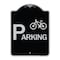 Signmission Bicycle Parking With Graphic Heavy-Gauge Aluminum Architectural Sign, 24" x 18", BS-1824-24325 A-DES-BS-1824-24325 - alternate 1